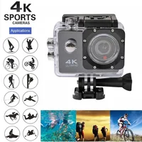 12MP Wifi Action Camera 4K 25fps Ultra HD 170D Go Waterproof Pro Sport DV Helmet Digital Motion Video Recording Camera Sport Cam 2
