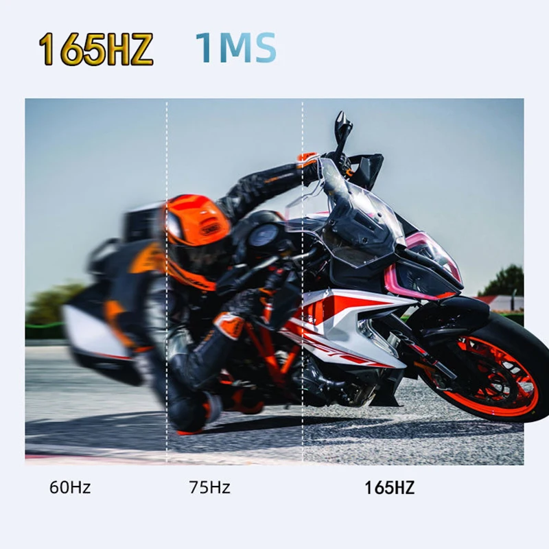 ̸ӿ LCD Ŀ , 24 ġ 165hz , PC HDMI ȣȯ , ũž HD ӿ ǻ ÷, 1920x1080p