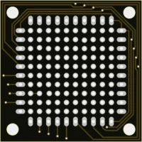 40x40mm Size Prototype Board Double Side Prototype DIY Universal Printed Circuit PCB Board Protoboard(Pack of 10) - Image 3