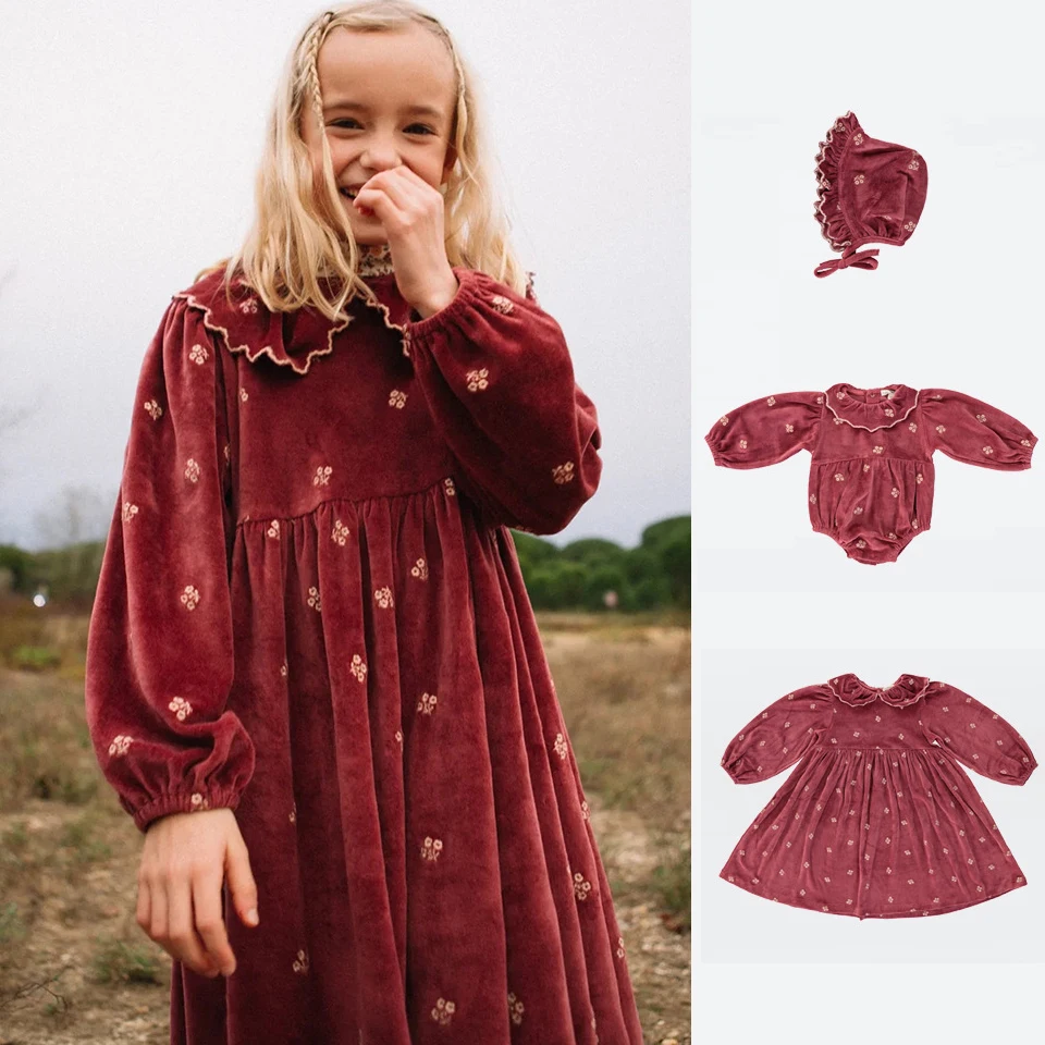 ★2025SS★Bebe Organic ベベオーガニック Charlotte Romper Nostalgia Rose main image 1