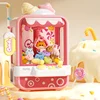 Automatic Mini Claw Machine Toys for Kids Cartoon Coin Operated Play Game Arcade Doll Machines Children Birthday Christmas Gifts 3
