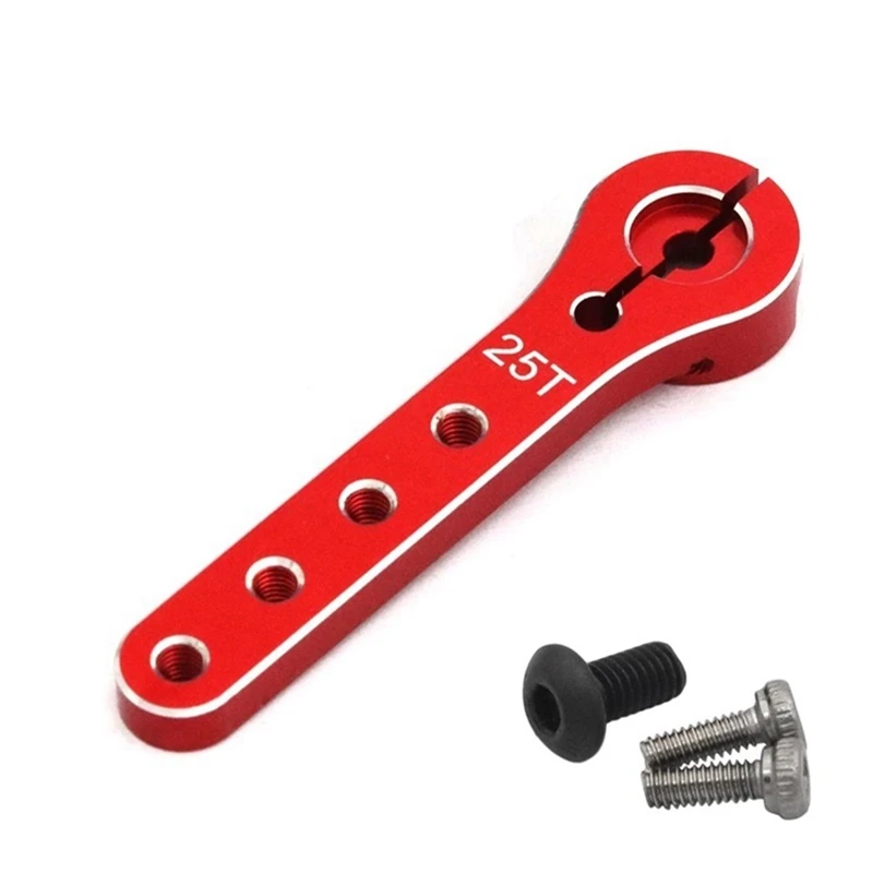 

56Mm 25T Metal Servo Arm Extension Servo Horn For 1/10 RC Crawler Car Boat Futaba HSP Wltoys Axial SCX10 Traxxas Parts