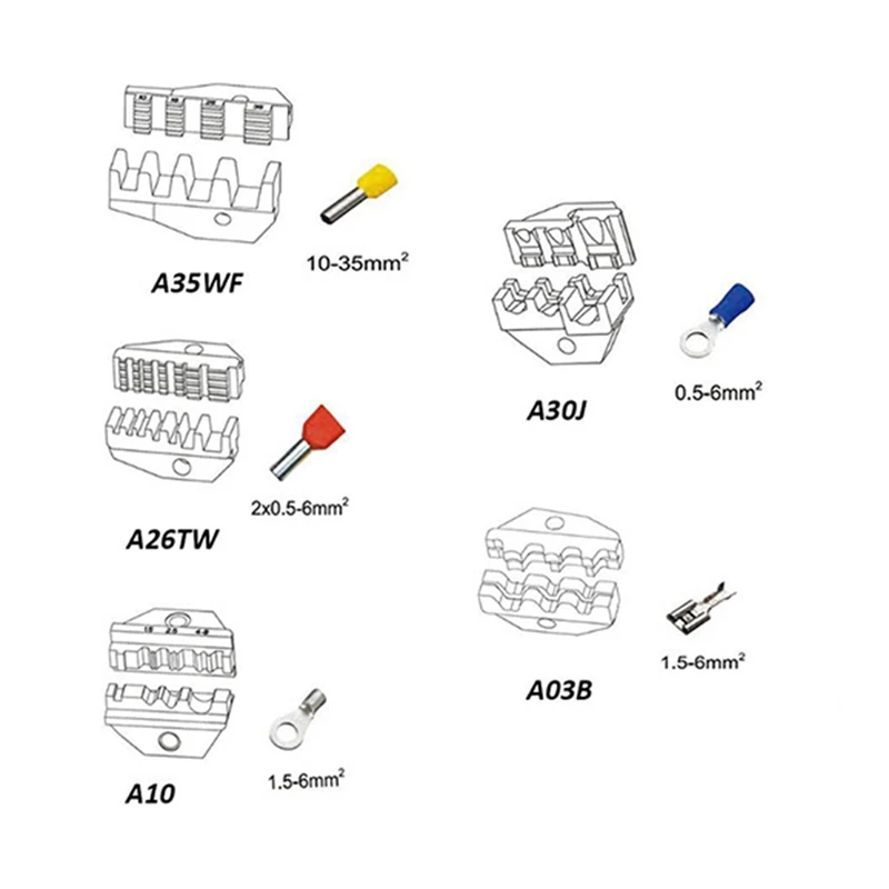 

Wire Crimper Tool Set Crimping Pliers Tool Set Ratchet Crimper Cable Scissors And Wire Stripper Terminal Crimper Set