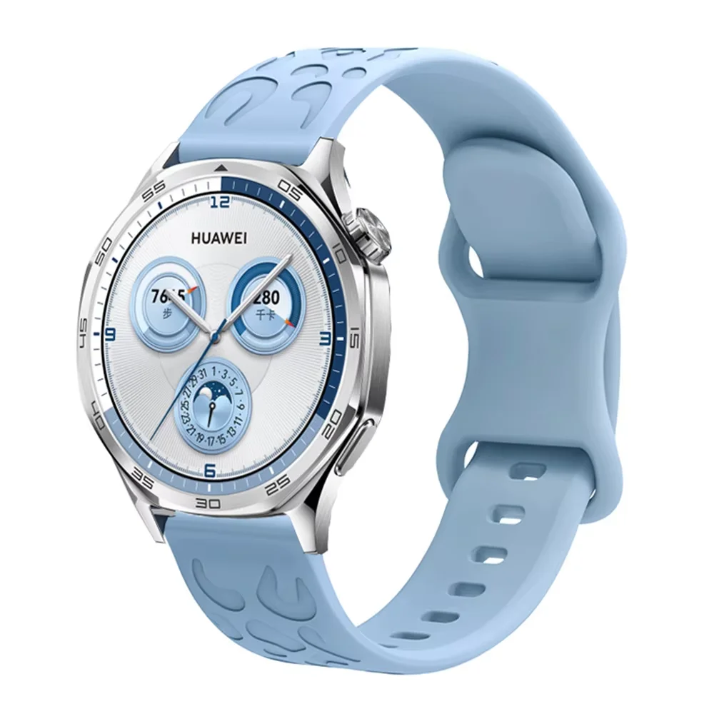 Leopard Silicone Sports Strap - Premium Rubber Bracelet Wristband
