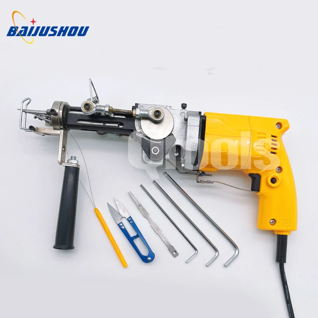 Electric Carpet Tufting Gun Cut Pile Loop 2  Knitting Electric Knitting  Machine - 2 - Aliexpress