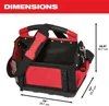48-22-8315 for  15-Inch 31-Pocket Ballistic Material Tote, Multi-Pockets Wide Mouth Tool Tote, Adjustable Shoulder Strap 5