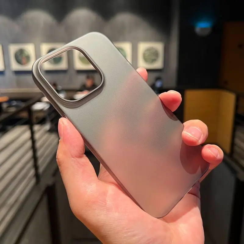 thumbnail image 1 of Original Matte Transparent Case For iPhone 15 14 13 Pro Max Shockproof Cover For iPhone 14 15 Plus Armor Phone Cases Accessories, 1 of 5