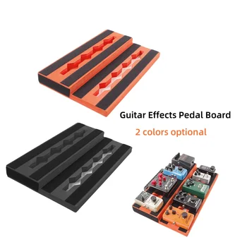 Pedaliera per effetti per chitarra Pedaliera per chitarra antiscivolo Pedaliera per basso per chitarra portatile leggera in EVA per spettacoli