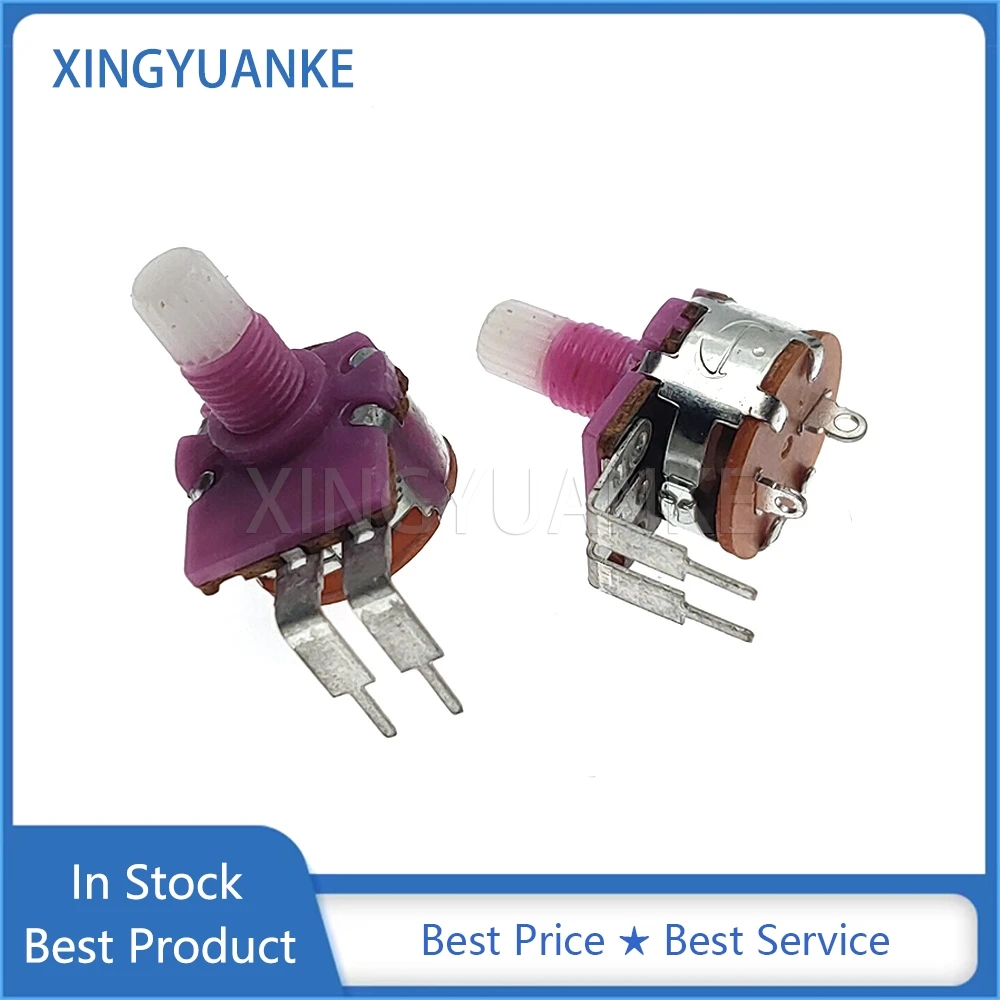 Adjustable Potentiometer Desk Table Lamp Dimmable Dimmer B500K Switch With 2 Pins Reading Light Dimmer Control Switch 5PCS multiturn potentiometer linear potentiometer rotary potentiometer potentiometer kit trimmer potentiometer adjustable resistor potentiometer knobs electronic components