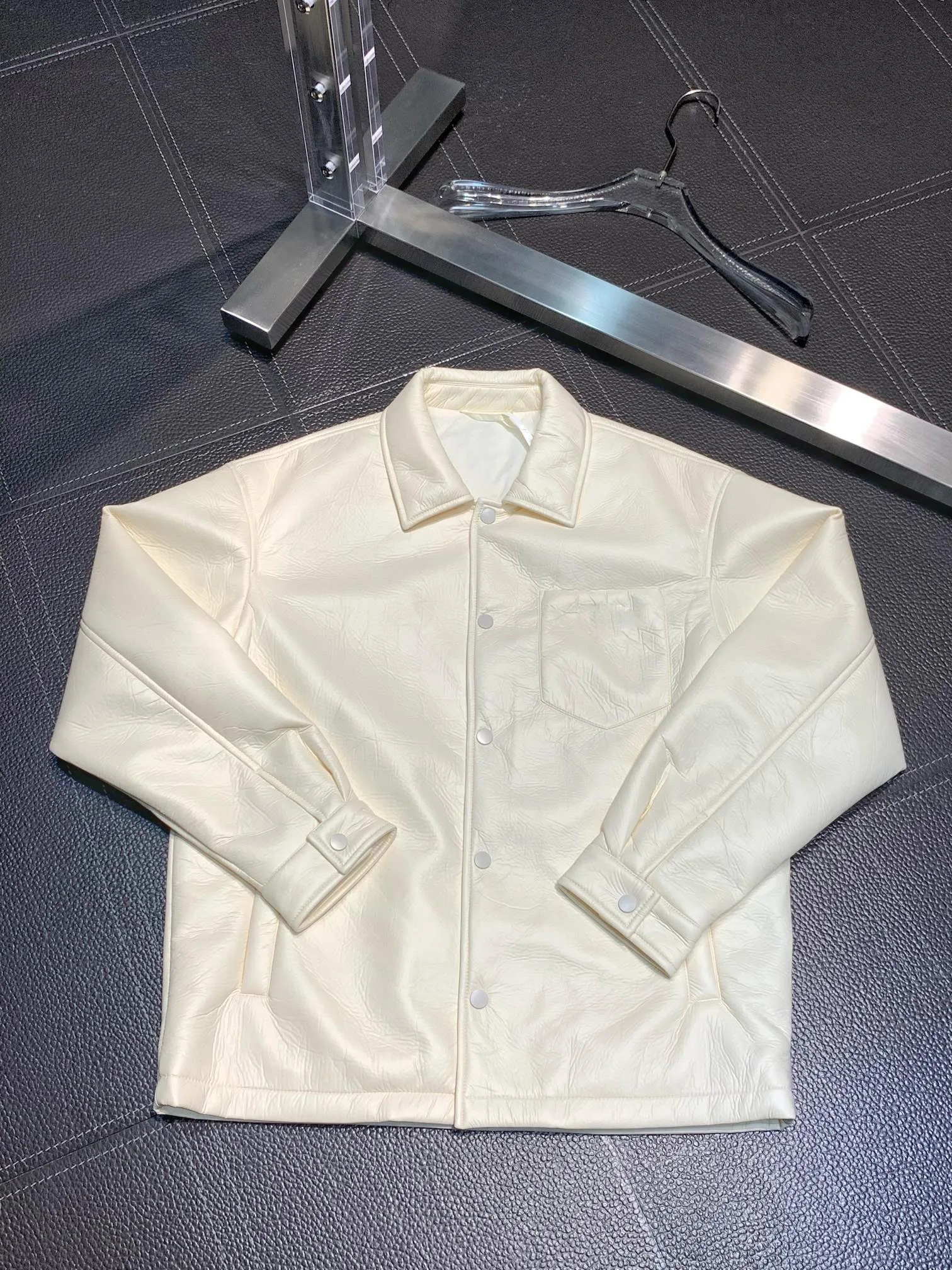 

2023 Women's Clothing Fashion casual leather jacket Autumn Winter New 1210