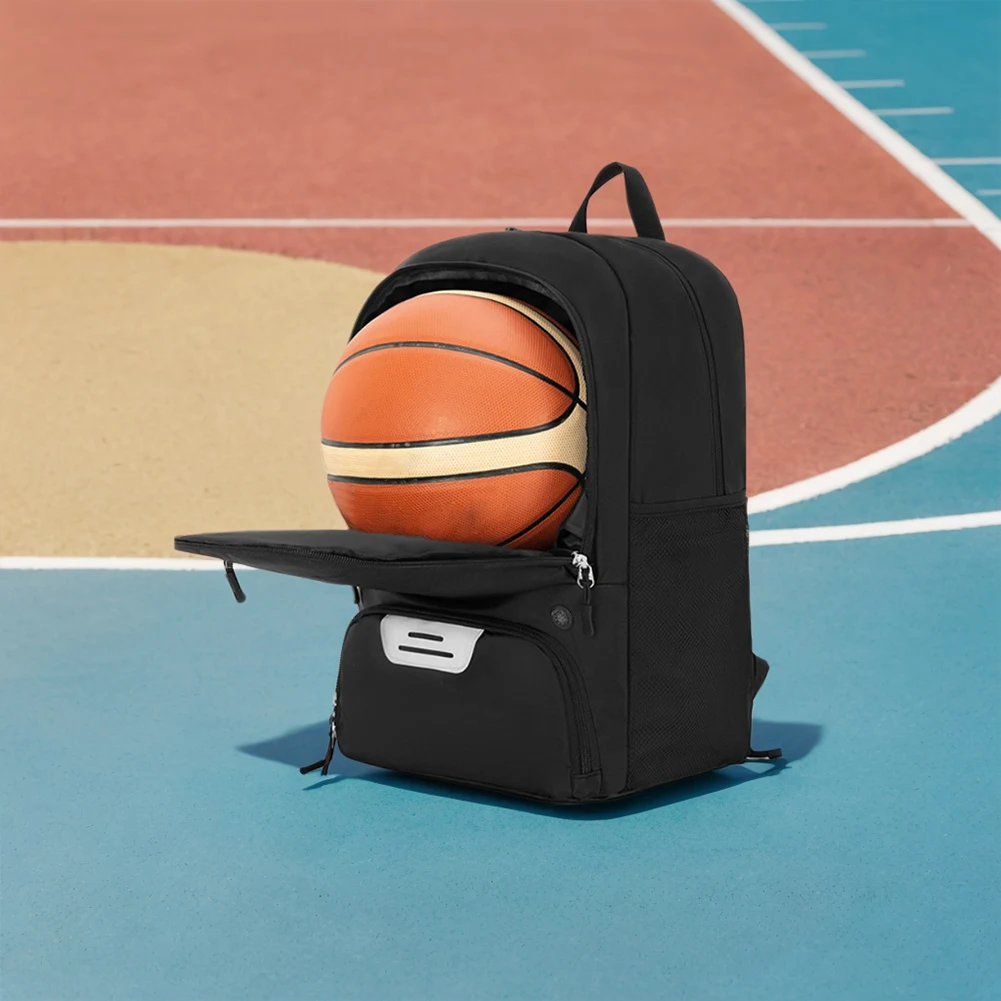 Waterproof Oxford Cloth Basketball Backpack with Shoe Compartment