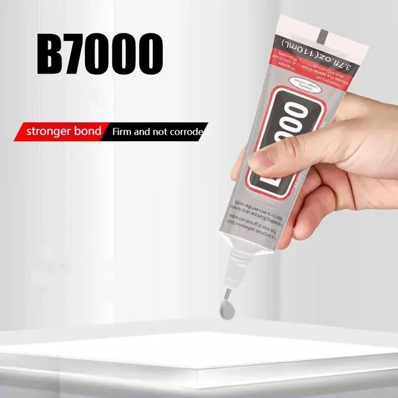 B7000 Clear Contact Phone Repair Adhesive Universal Glass Plastic DIY Glue B- 7000 With Precision Applicator 15ML 25ML 50ML 110M 4