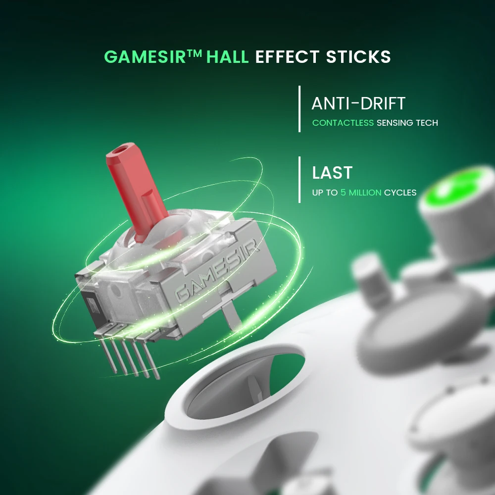 GameSir T4 Ŭ    е   Ʈѷ, ٵ ġ  ȵ̵ ޴ PC ̽ƽ