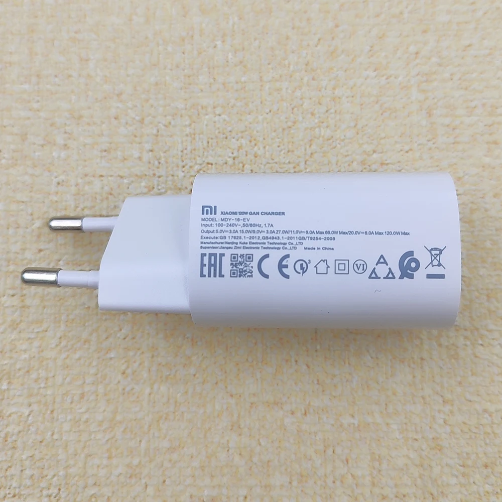 Xiaomi Poco Ultra 120W Turbo Charge USB-C Charger Adapter - EU Version