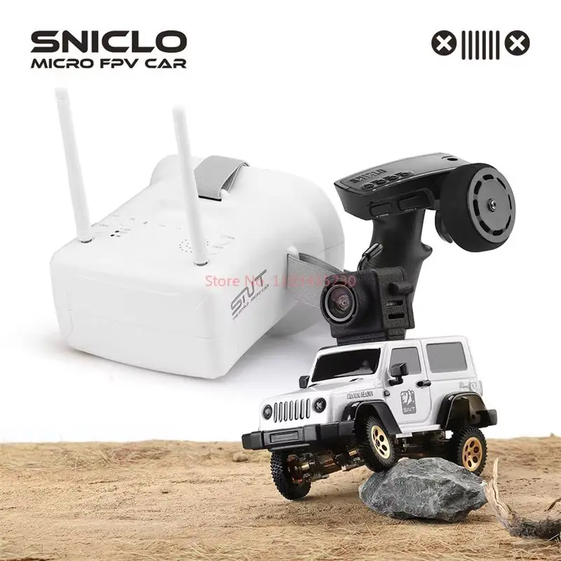 Sniclo 2.4g 1:64 Wireless Fpv Remote Control Car Rc Four-Wheel Drive Climbing Off-Road Vehicle Children'S Toy Birthday Gift 6