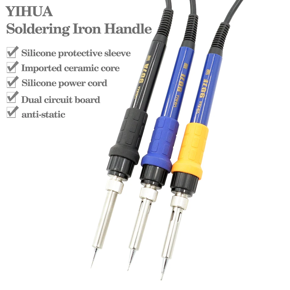 YIHUA Soldering Station Soldering Iron 907I 907A 907F Suitable For Yihua Series Station 992D 995D 868D soldering iron