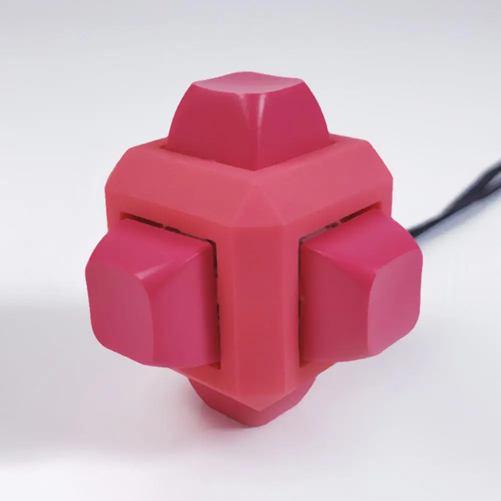 Keycap Clicking Toy Mechanical Keyboard Keycap Fidget Toy with Lanyard for Stress Relief Portable Clicking Keychain for Kids