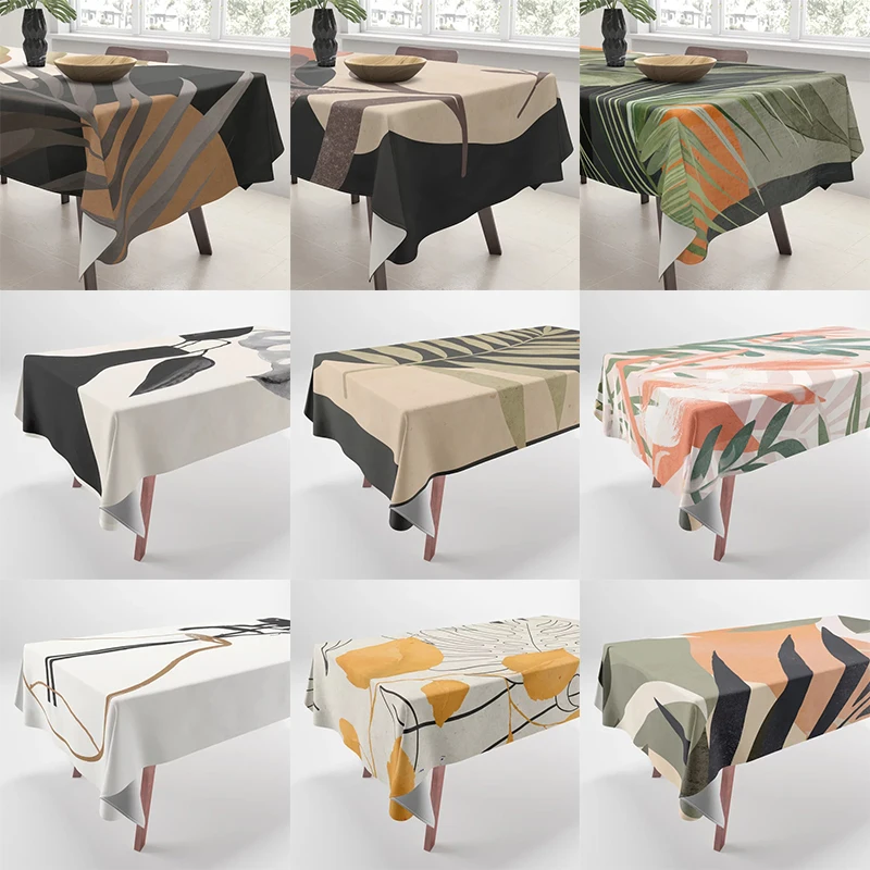 

Красивые абстрактные зеленые листья, ваза для растений, цветочный рисунок, искусственная прямоугольная фотография