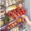 Kitchen Refrigerator Storage Box Drawer-type Fresh-keeping Box Food-grade Eggs and Meat Food Frozen Finishing Storage Box 4
