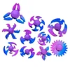 Colorful Fidget Spinner Anti-Anxiety Toys Spinners Relieves Stress Fingertip Gyroscope for Reducing Adult Kids Decompression 3