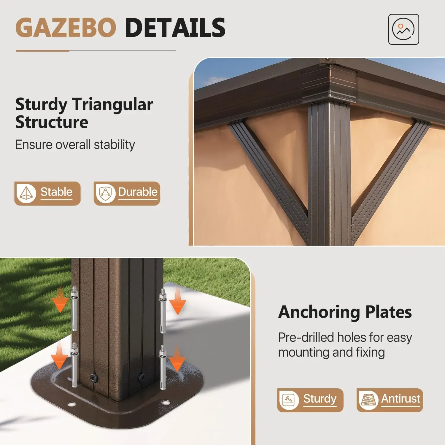Hardtop Patio Gazebo 4