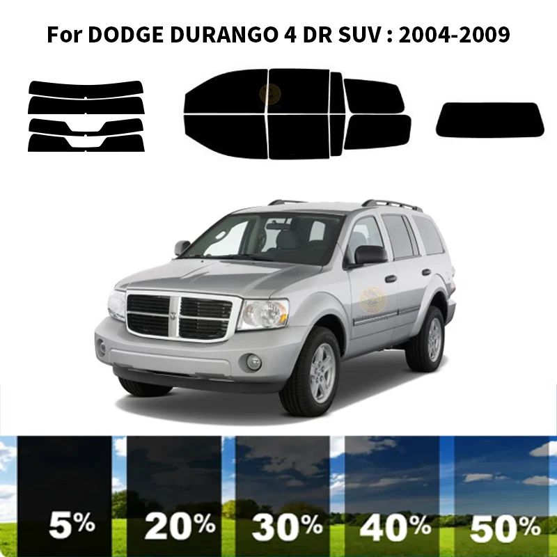 

Precut nanoceramics car UV Window Tint Kit Automotive Window Film For DODGE DURANGO 4 DR SUV 1998-2003