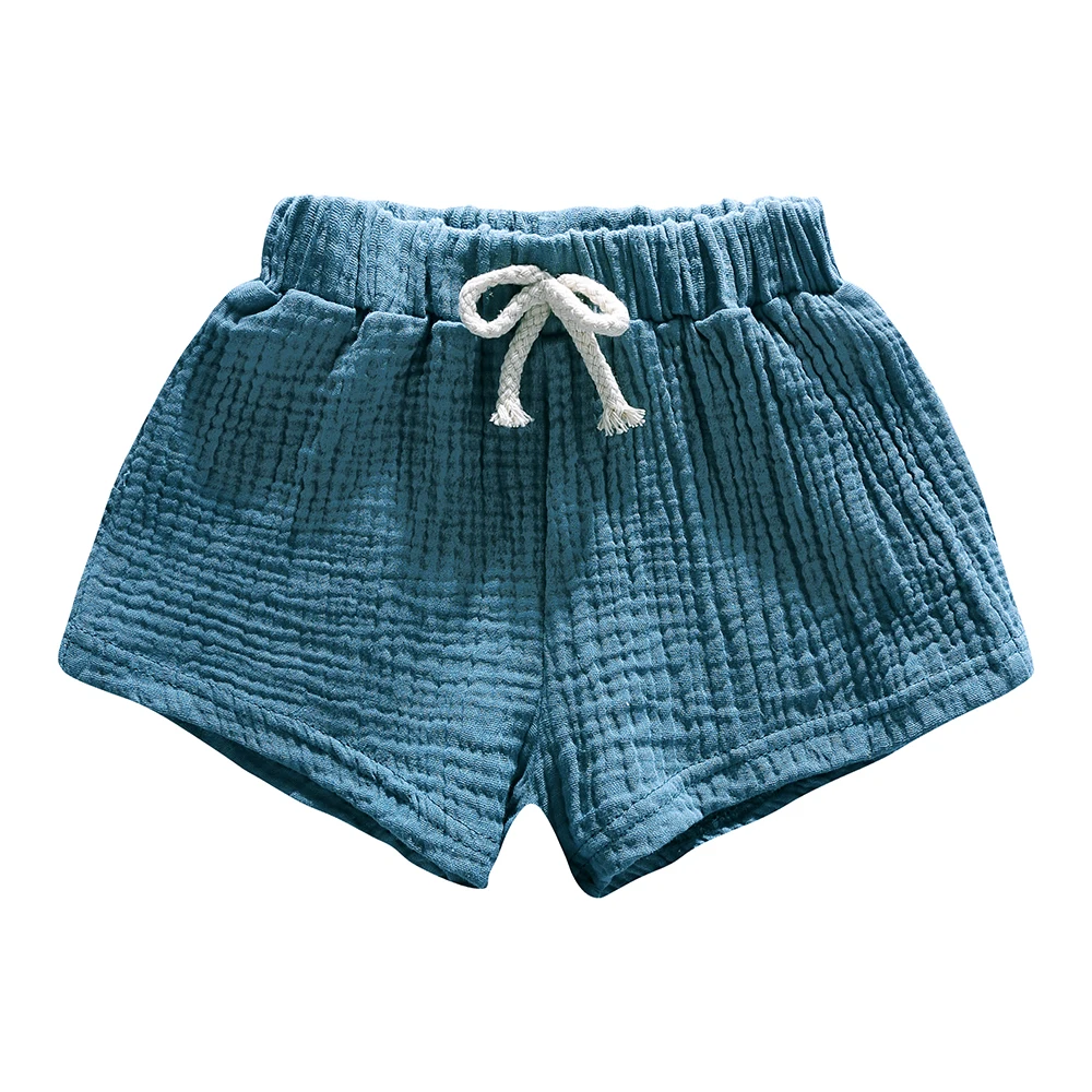 2026 Sommer Kinder 100 % Baumwolle Shorts Sets Atmungsaktive Kurzarm Outfits für Kleinkind Jungen Mädchen Kinder Kleidung Sets 1-8 jahre – Detail 8