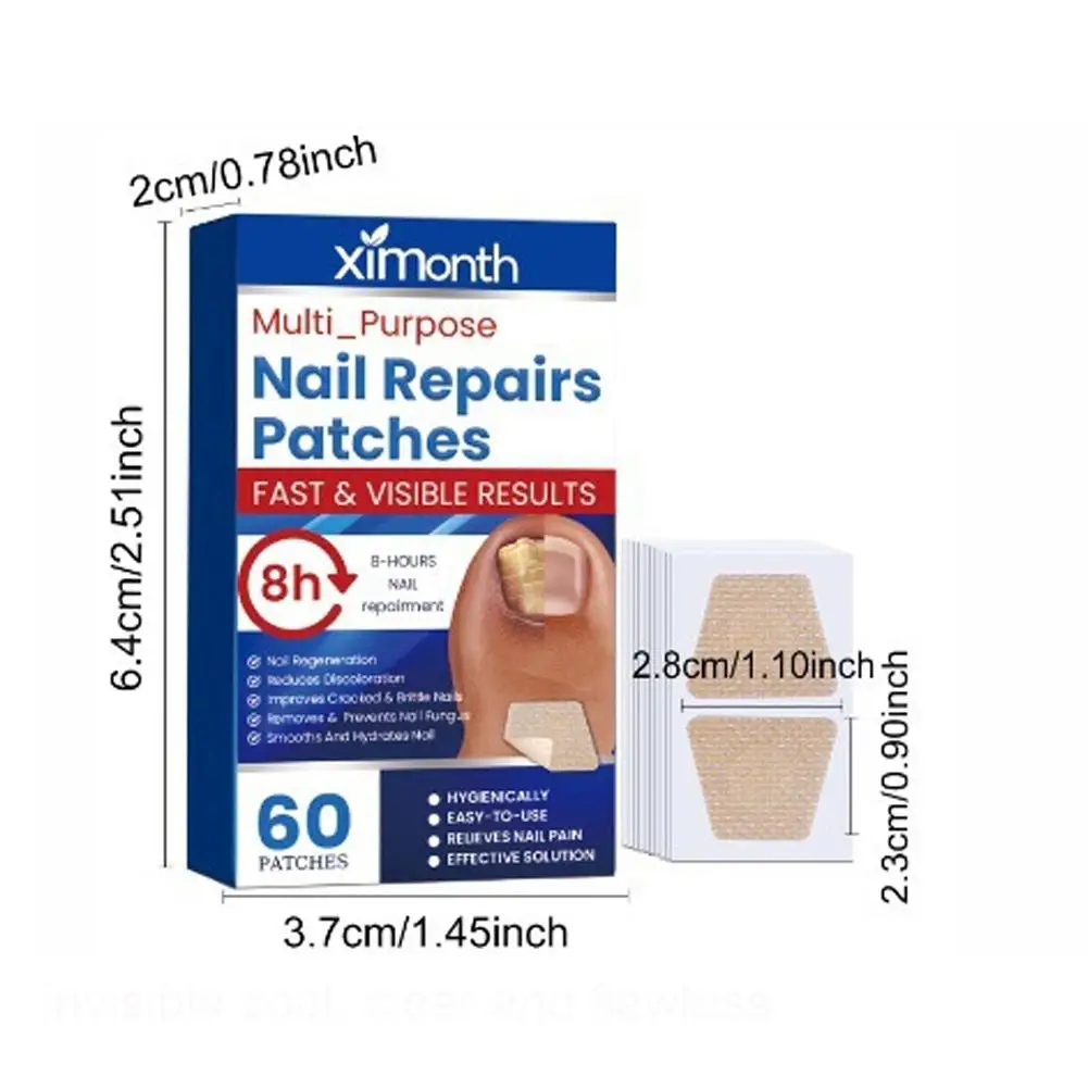 Nail repair stickers