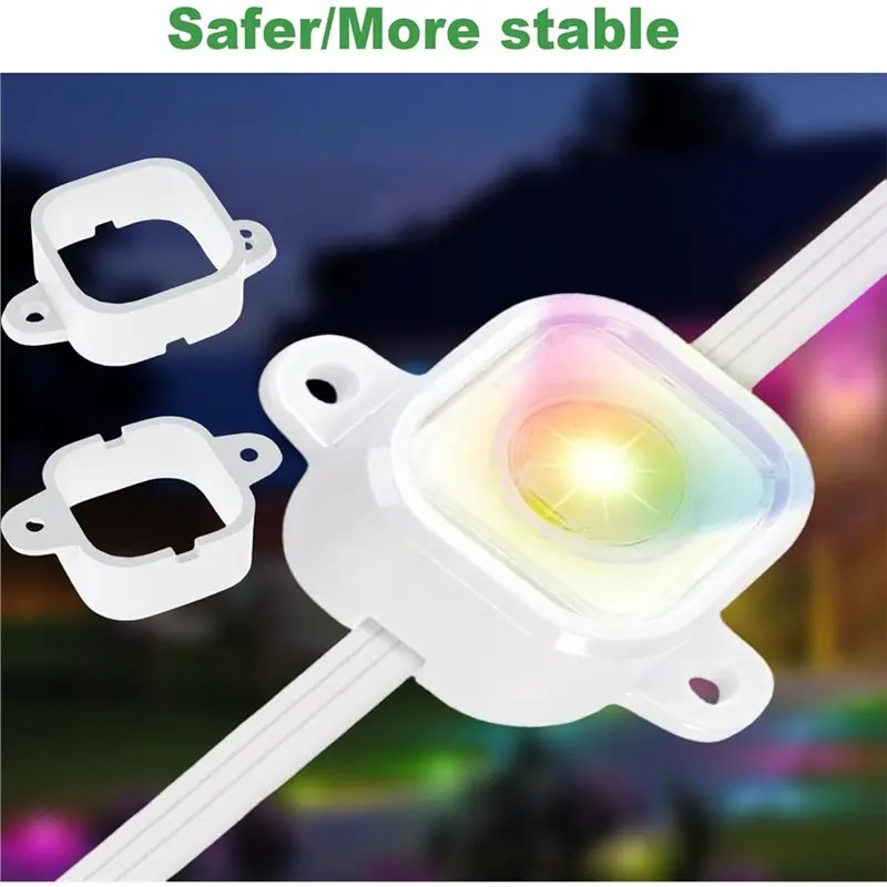 Govee H706 램프 클립용 AA51 LED 조명 장착 브래킷 야외 램프 클립 램프 장착 클립