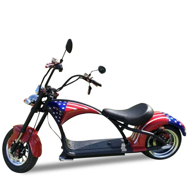 

Citycoco Electric Motorcycle US Warehouse Adult 2000W Max Chopper Fat Tire Ebike Mode M1 us warehouse ready to ship 3-5 days