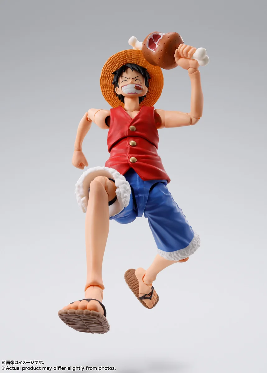 Original Bandai One Piece SHF Nami Luffy Romance Dawn