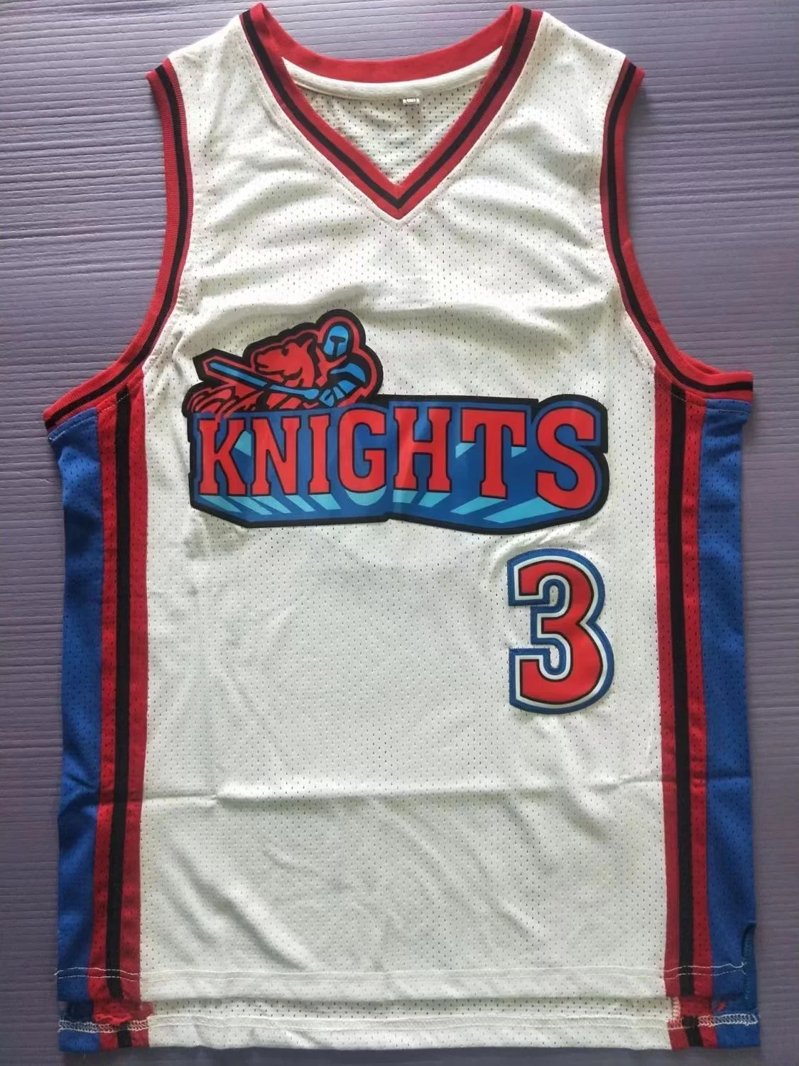 Movie Version Embroidered Quick-Drying Breathable Tde Sports Embroidered Basketball Jersey
