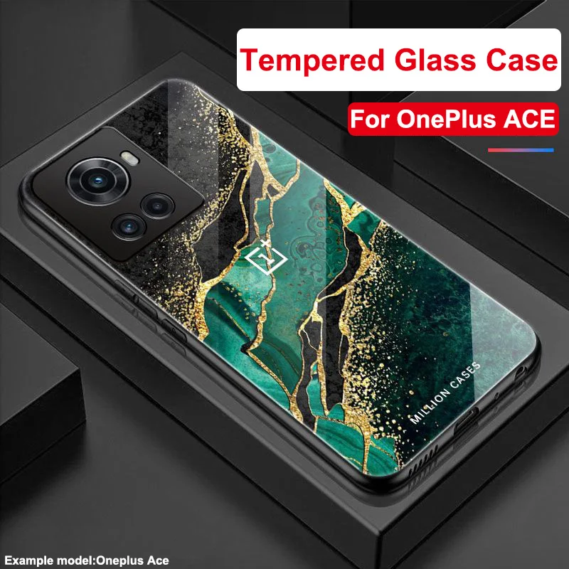 Per Oneplus Ace Custodia In Vetro Antigoccia 1 + Ace 5G Cover In Vetro Temperato Per Oneplus Ace Pro Budelli One Plus Ace Racing Bags