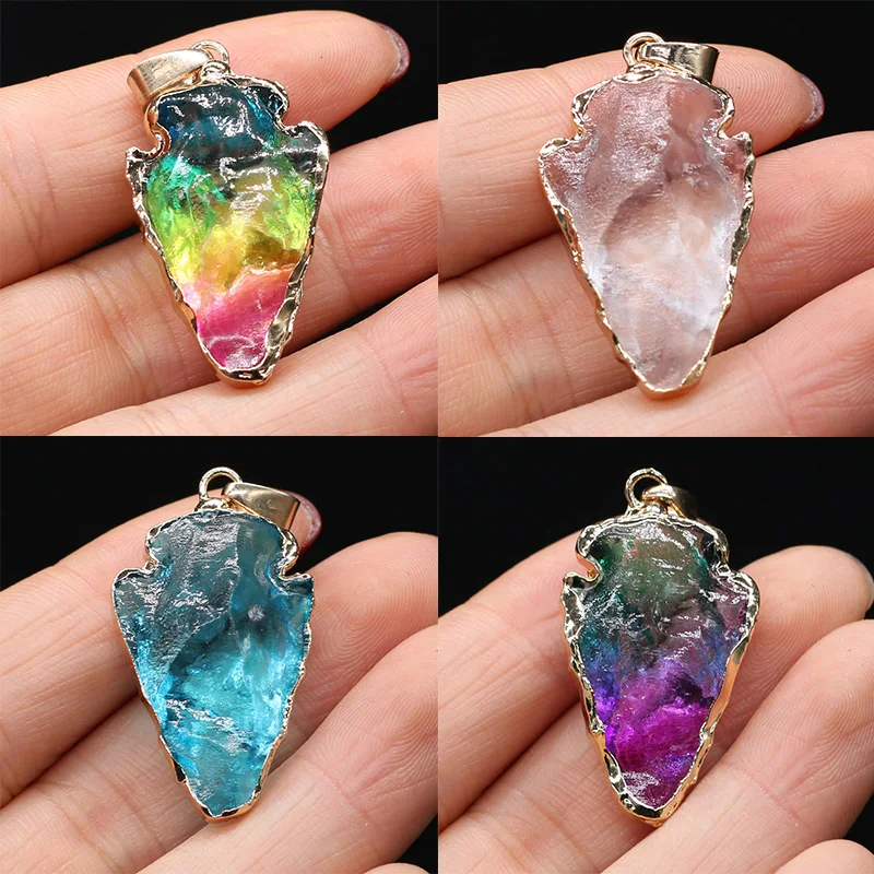 Trendy 7 Chakras Pendants Reiki Heal Multi-color Crystal High Quality for Jewelry Making DIY Women Necklace Earrings Accessory