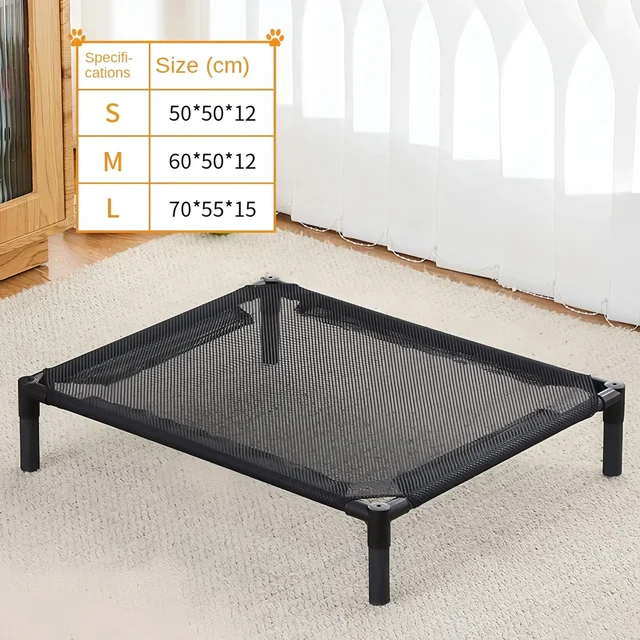 Dog Cat Folding Pet Elevated Pet Bed Portable Cat Dog House  Washable Removable  Cats Kennel Puppy Beds Four Seasons 2