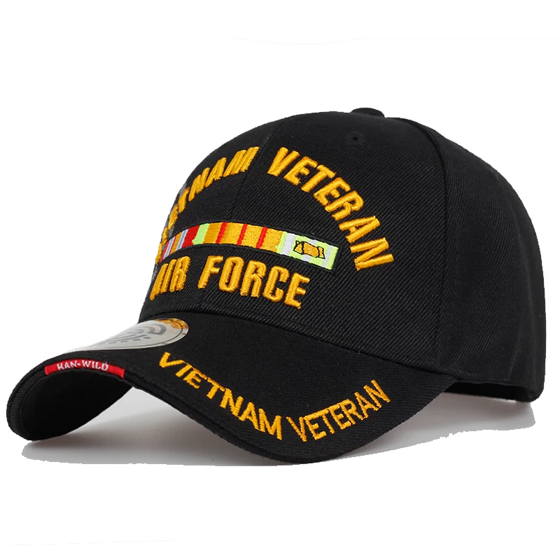 2023 New Vietnam Veteran Baseball Cap Men Women Embroidery Outdoor Sports Tactical Hat Adjustable Souvenir 1