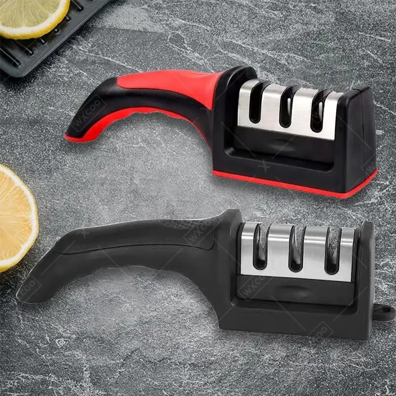 Knife Sharpener Household   - red