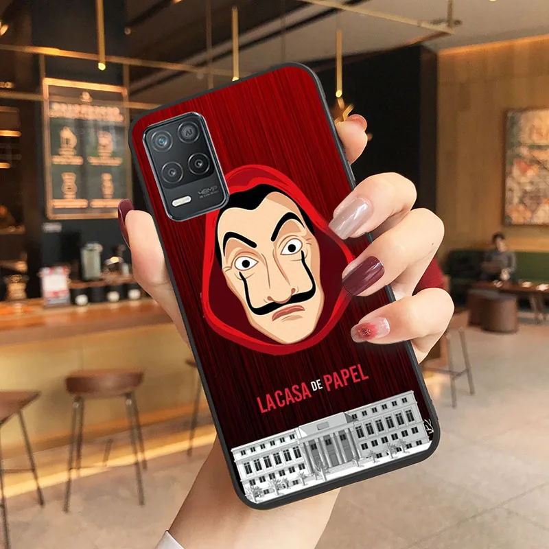 Money Heist Paper La Casa de papel Phone Case for OPPO Realme 8 7 6 Pro 7Pro  6i 6S C3 C21 C21Y C11 C15 C20 C25 X3 SuperZoom cases for oppo cases