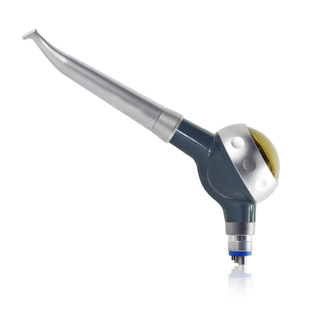 

AKOS Dental air sandblasting gunSandblaster Air Flow oral hygiene polisher jet 360º Rotation turbine handpiece
