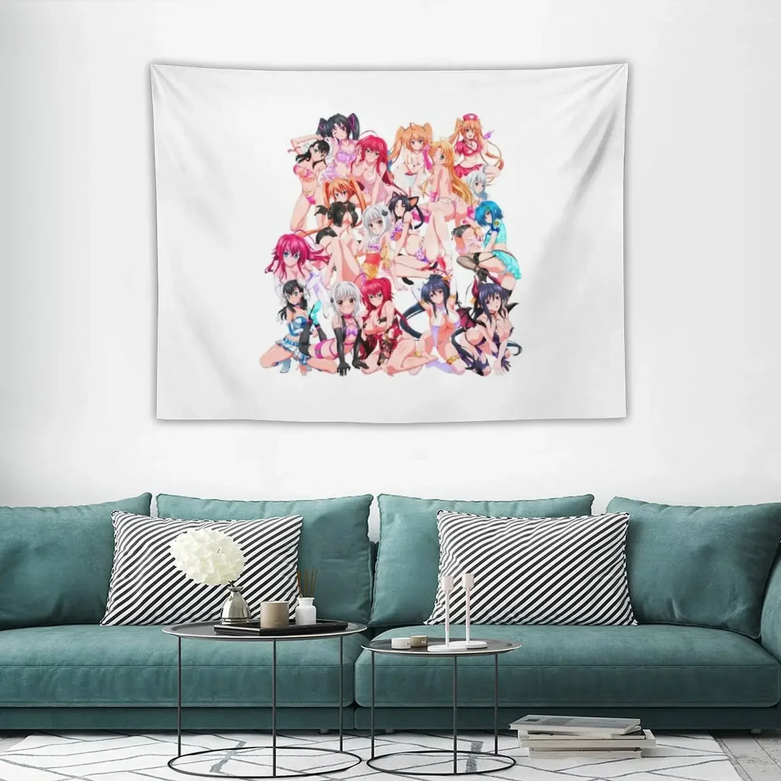 High School DxD Tapestry House Decorations Decor Home Tapestry