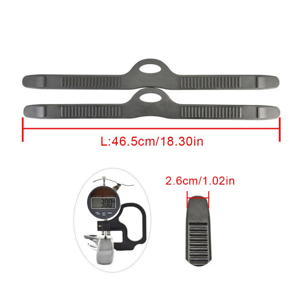 1 Pair Diving Fins Strap Adjustable Underwater Fins Buckle Strap Scuba Diving Fins Accessories Scuba Diving Accessories 6