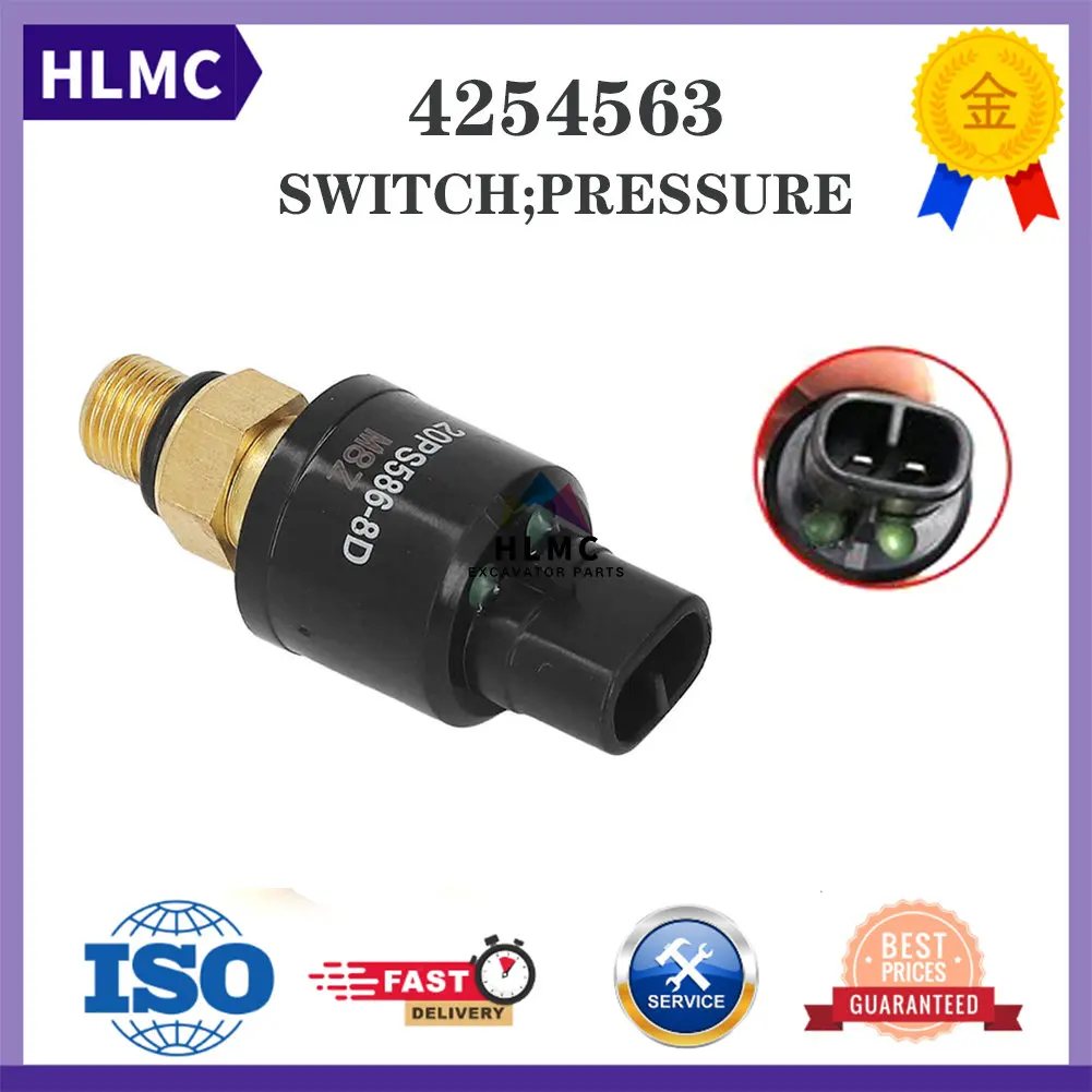 

Excavator Parts High Quality Promotional Excavator EX200-2 EX200-3 Engine 4254563 20PS586-8 20PS586-8D Pressure Switch Sensor