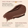 Pressing Eyebrow Pen Natural Wild Microblade Brow Effect Quick Drying Waterproof Lasting Durable Eyebrow Coloring Cosmetic 5