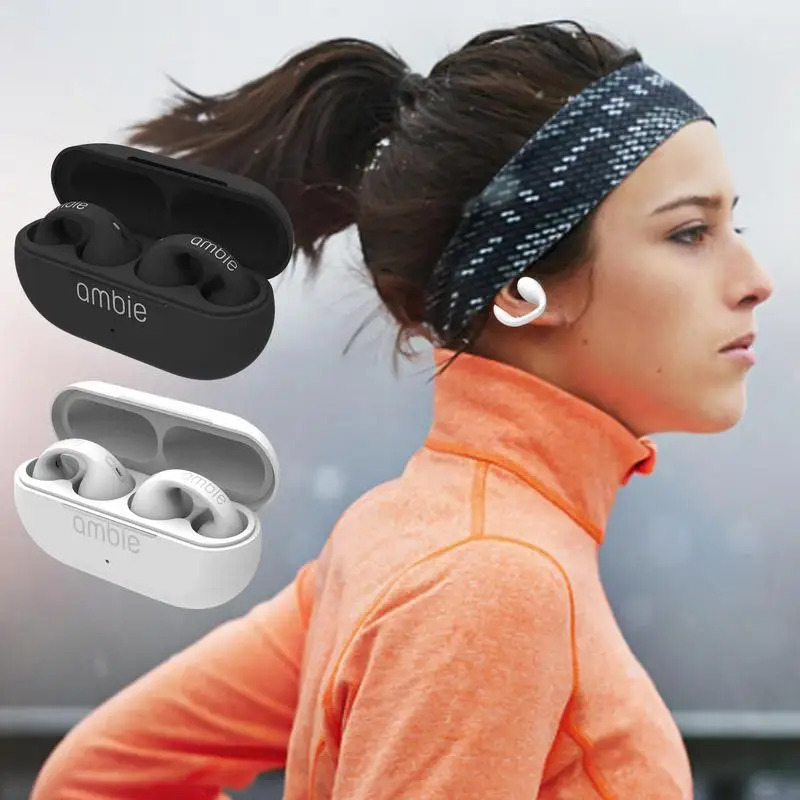 2022 новые наушники с костной проводимостью Bluetooth5.2 Ушная клипса ушные серьги беспроводные наушники спортивные шумоподавляющие наушники