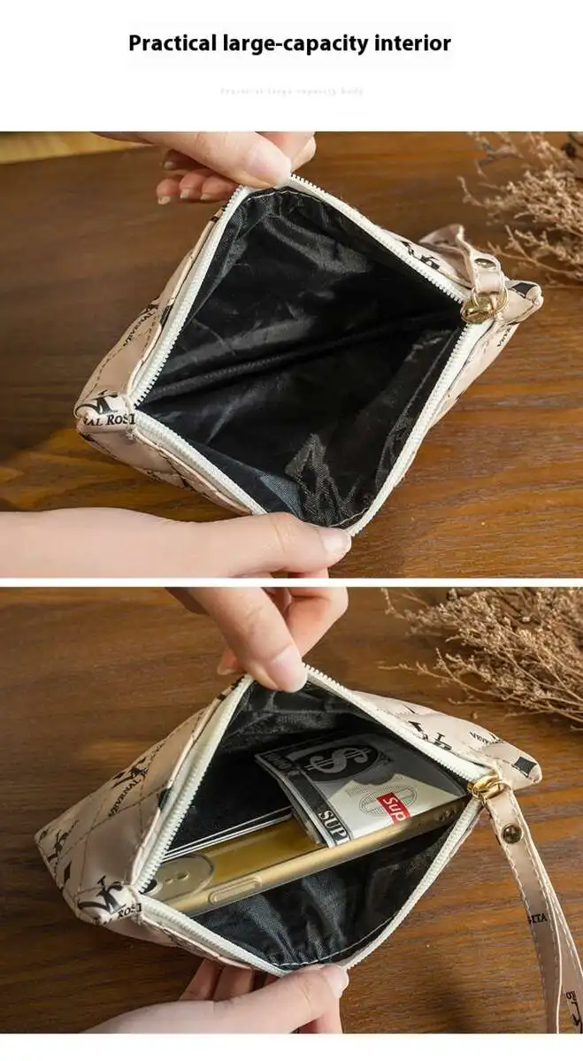 Women's Handbag Mobile Phone Bag 2024 Fashionable And Versatile Printed Coin Purse High-end Women's Handbag_voghion.com