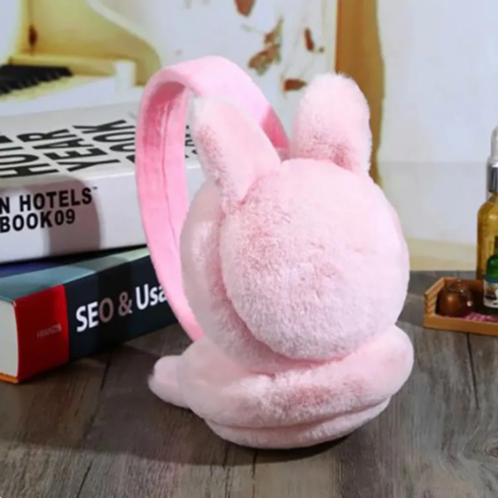 부드럽고 피부 친화적인 따뜻한 겨울 머리 장식 하이 퀄리티 귀마개, 플러시 두꺼운 모피 귀마개