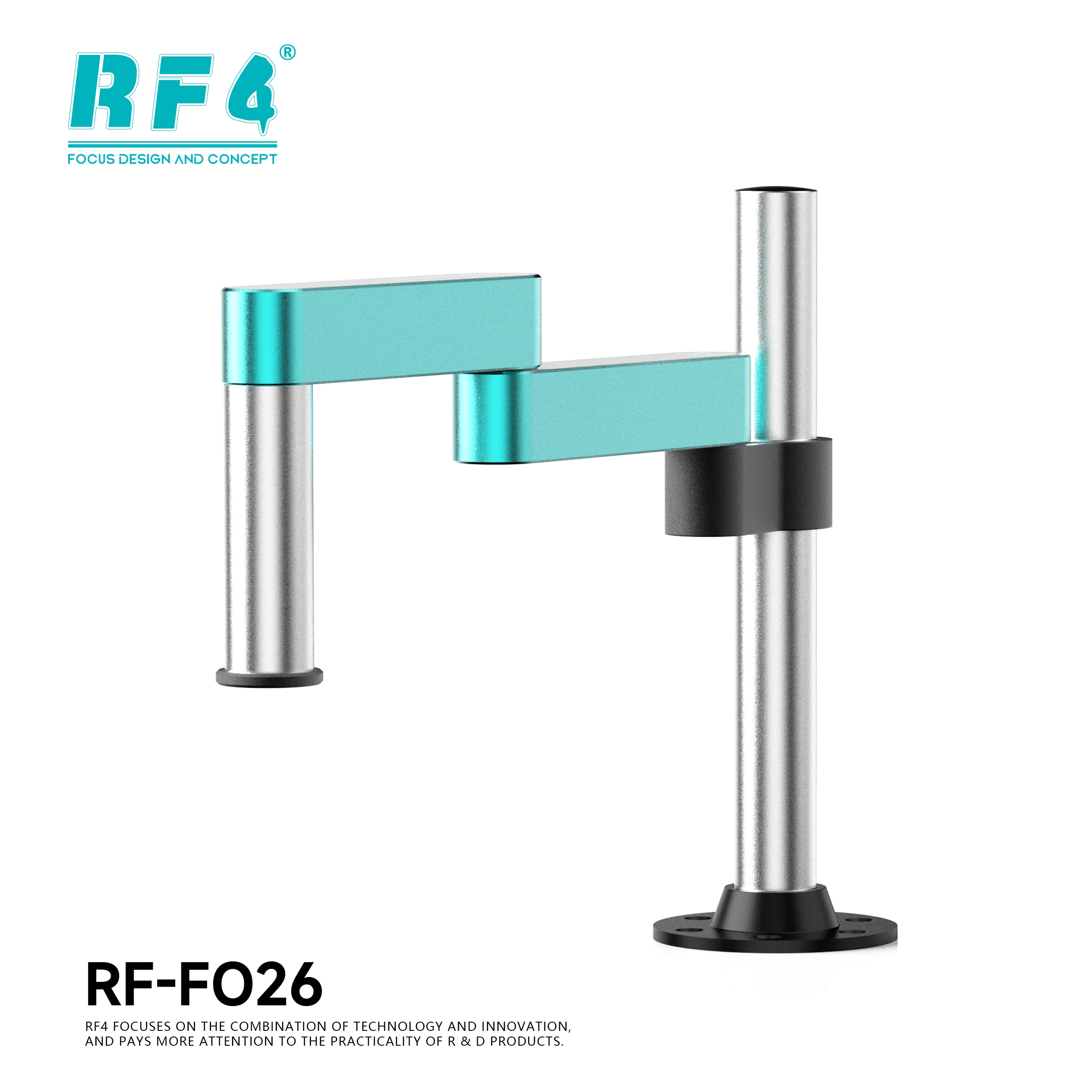 RF4 RF-FO24/FO25/FO26 Microscope Swing Arm Stand 360° Adjustable