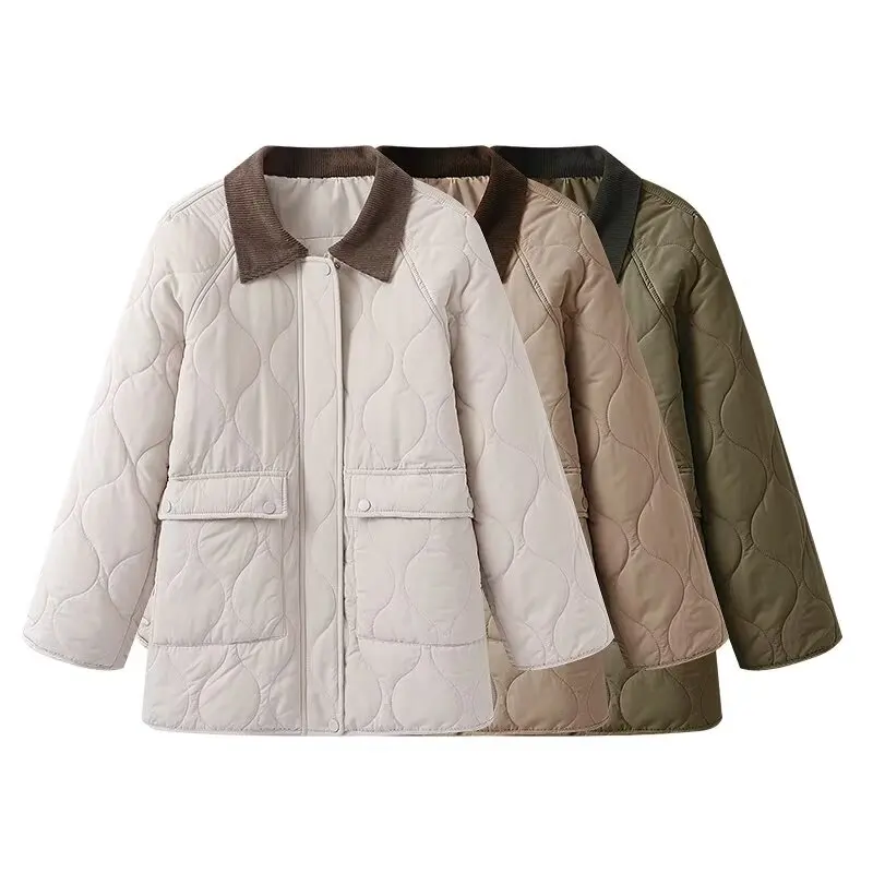 Parkas Jackets Women's Coat Winter Outwear Casual Loose Long Sleeve Tops Elegant Fashion Pockets 2024 inszart Warm Woman Jackets