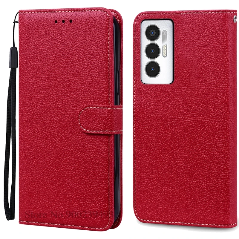 Premium Wallet Leather Flip Cover - Elegant Phone Case with Bumper Protection