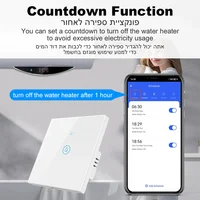40A Tuya WiFi Smart Water Heater Boiler Switch 8000W Smart Life App Remote Control Energy Monitoring Voice Google Home Alexa - Image 5